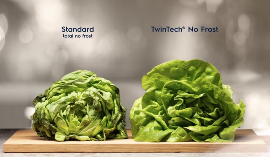 Chladnička s mrazničkou Electrolux 600 Twintech ENT6ME19S bílá