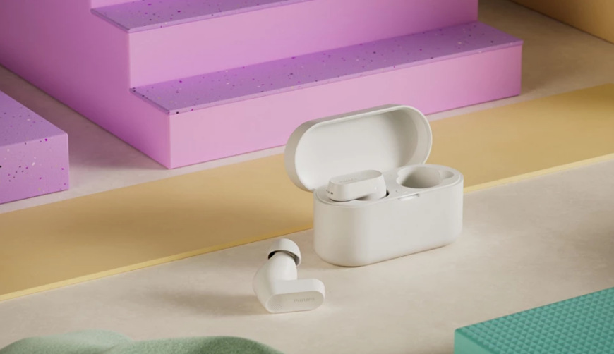 Sluchátka Philips TAT3509WT bílá Sluchátka Philips bezdrátová TAT3509WT - bílá