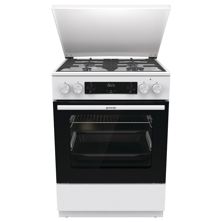 Kombinovaný sporák Gorenje GKS6C71WF, bílá