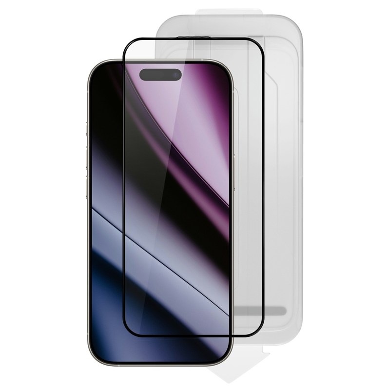 Tvrzené sklo Epico Hero Glass 3D Ultra s aplikátorem na Apple iPhone 16 Pro/17