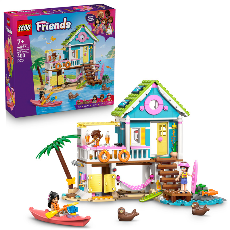 Stavebnice LEGO® Friends 42699 Plážový dům s tuleni