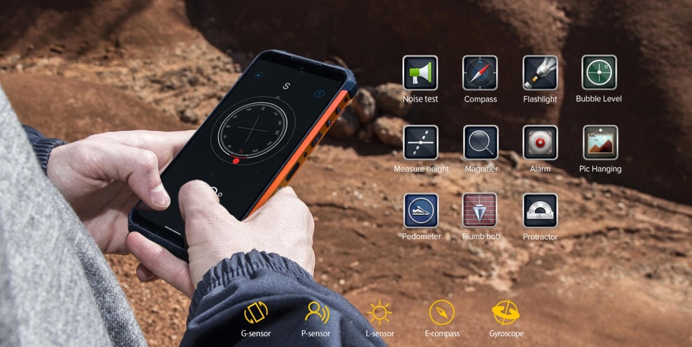 Mobilní telefon UleFone Armor 8 Pro 6+128GB černý UleFone Armor 8 Pro
