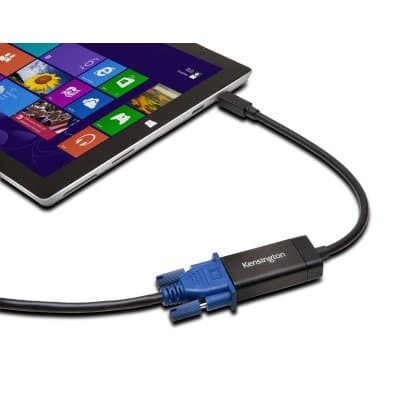 Redukce KENSINGTON VM1000 Mini DisplayPort/VGA černá