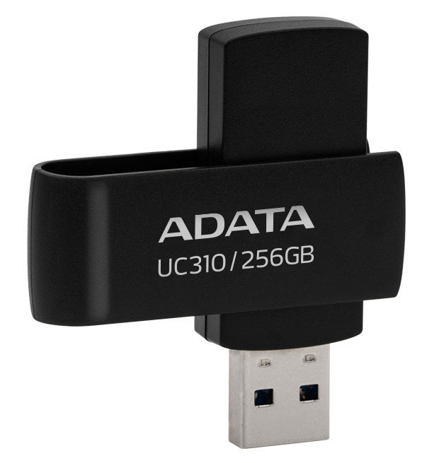 USB Flash ADATA UC310 256GB černý