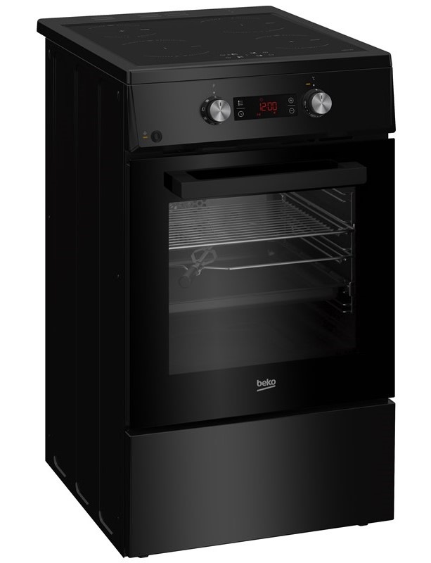 Indukční sporák Beko FSM59305BDT černý