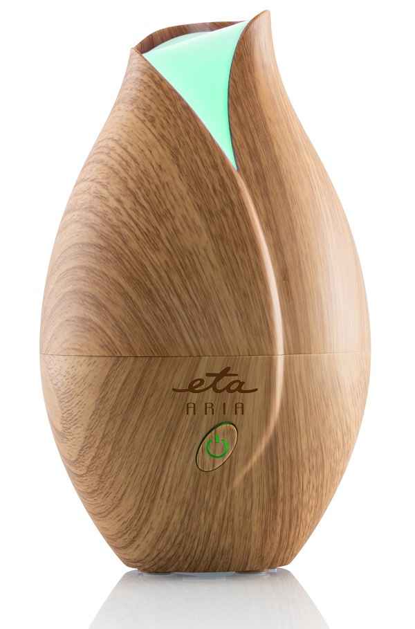 Aroma difuzér ETA Aria 4634 90000 hnědý/dřevo Aroma difuzér ETA Aria 4634 90000, používání