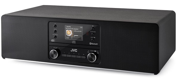 All-in-One Audio systém JVC RD-E984B Dab+, černý