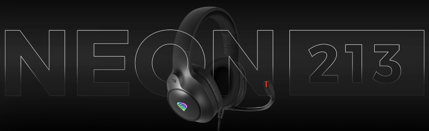 Headset Genesis NEON 213 černý Genesis NEON 213, černá