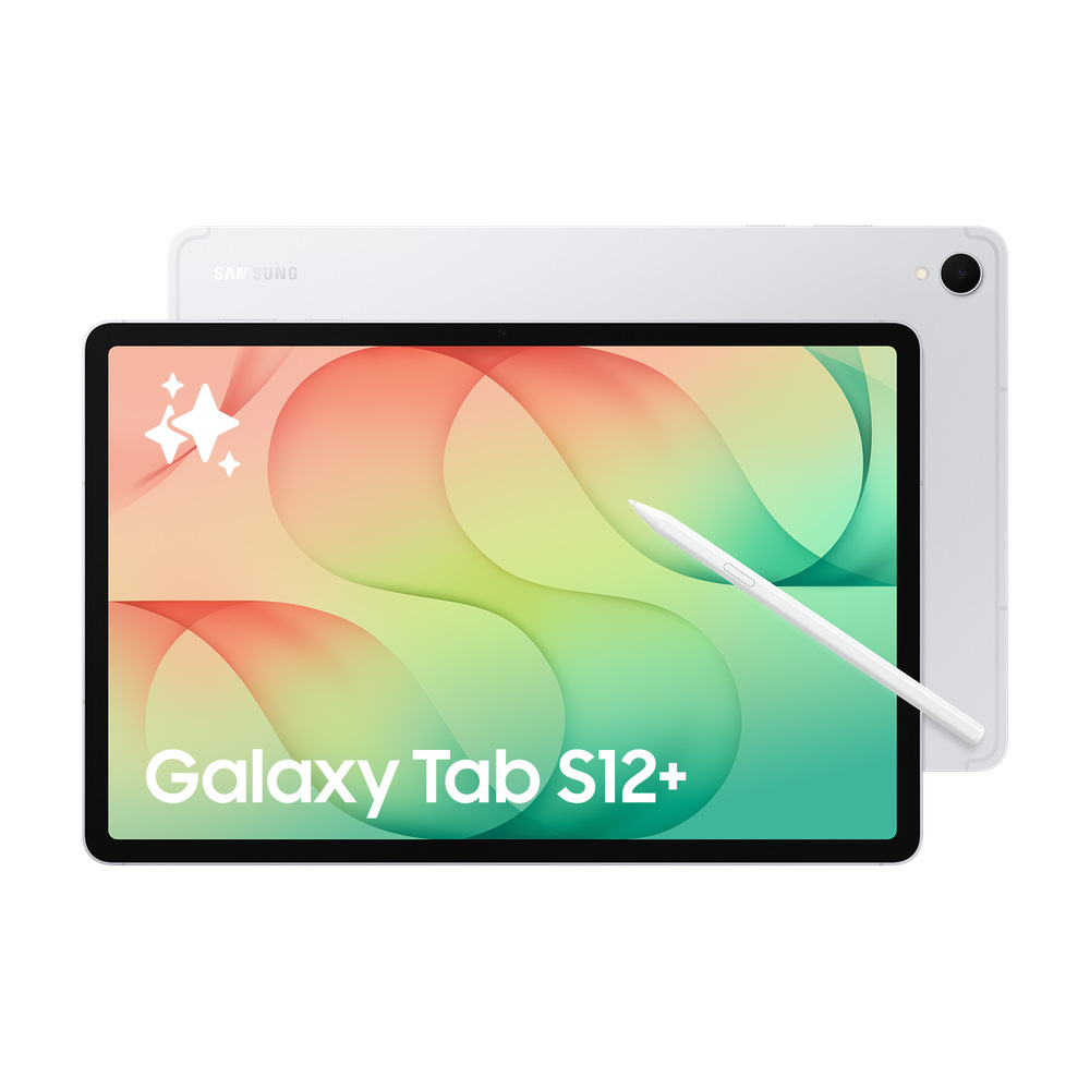 Dotykový tablet Samsung Galaxy Tab S12+ 12 GB / 256 GB + dotykové pero 12.6", RAM 12GB, 256 GB, WF, BT, GPS, Android 17 - stříbrný