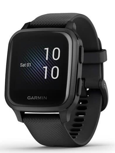 Chytré hodinky Garmin Venu Sq Music - Slate/Black Band