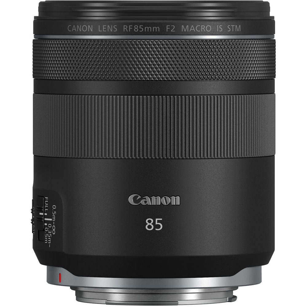 Objektiv Canon RF 85 mm f/2 MACRO IS STM černý Objektiv Canon RF 85 mm f/2 MACRO IS STM černý