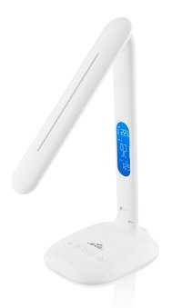 Stolní LED lampička ETA 3892 90000 stmívatelná, displej, 6W bílá