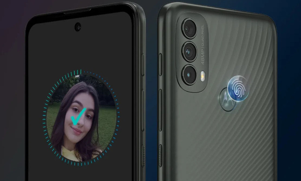 Mobilní telefon Motorola Moto E40 4GB/64GB - Dark Cedar černý