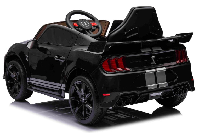 Elektrické autíčko Beneo SHELBY_COBRA černé Elektrické auto Beneo Ford Shelby Mustang GT 500 Cobra, černé