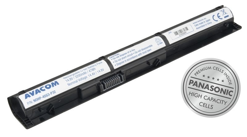 Baterie Avacom HP 450 G3, 455 G3, 470 G3 Li-Ion 14,8V 3200mAh 47Wh