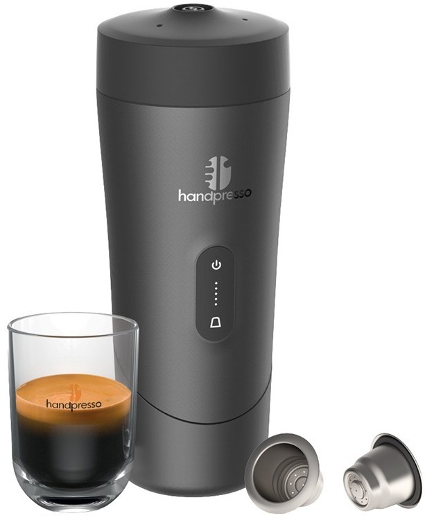 Kapslový kávovar Handpresso Auto model 2025 černý