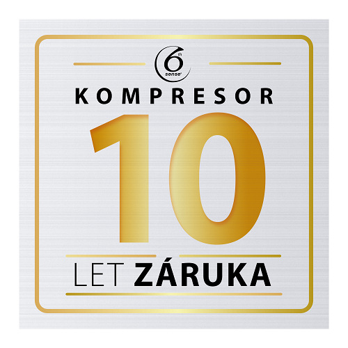 Mraznička Whirlpool W3RHS24EW bílá Prodloužená desetiletá záruka na kompresor