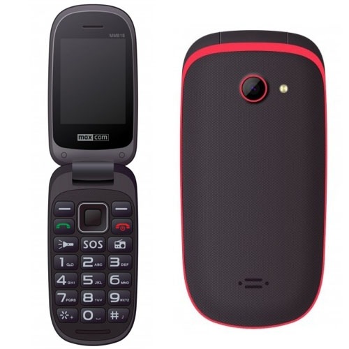 Mobilní telefon MaxCom Comfort MM818 Dual SIM červený