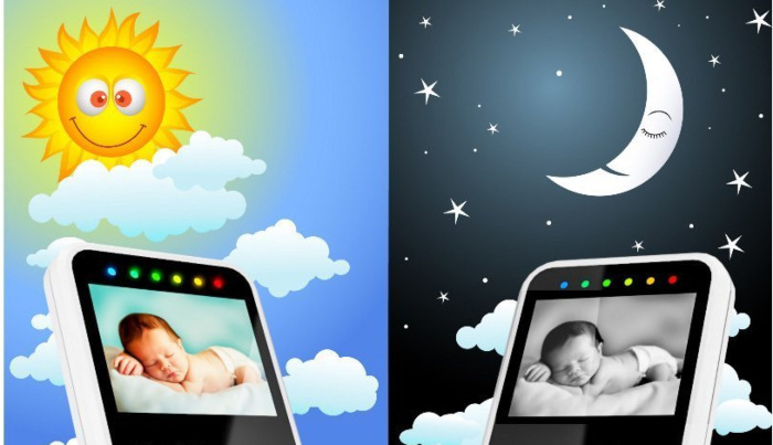 Sada Babysense Bundle monitor dechu + dětská chůvička bílá Babysense Bundle dětská chůvička