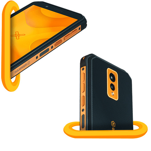 Mobilní telefon myPhone Hammer Energy X černý/oranžový Mobilní telefon myPhone Hammer Energy X černý/oranžový