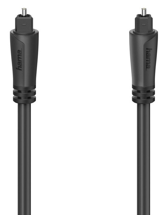 Kabel Hama Toslink optický, 1,5 m černý