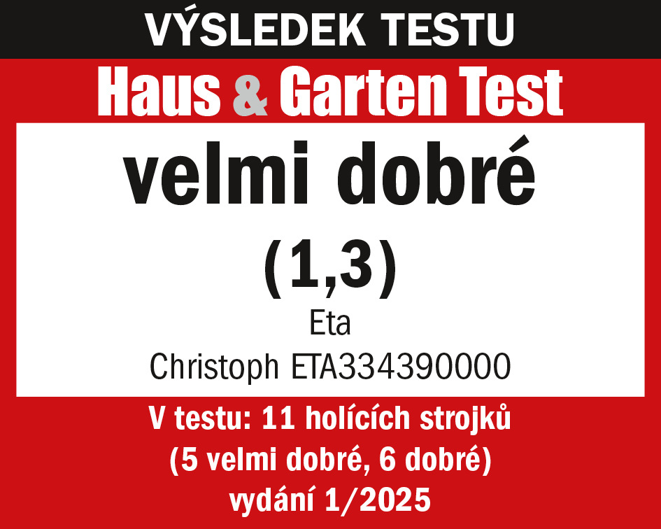 Holicí strojek ETA Christoph, ocenění