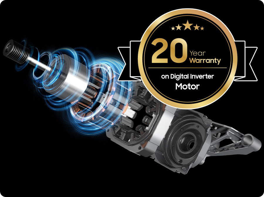 Digitální invertorový motor s 20letou zárukou