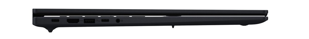Notebook Asus Vivobook 18 modrý Profil zavřeného notebooku Asus Vivobook 18