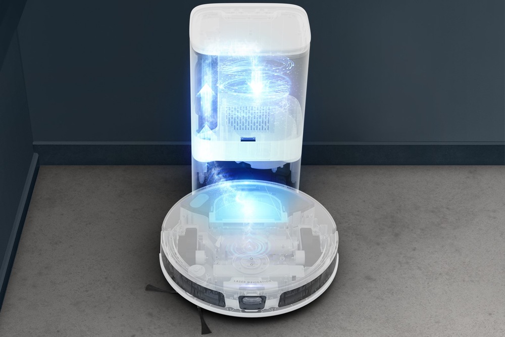 Robotický vysavač Rowenta X-Plorer S70+ Animal Laser RR8497WH bílý