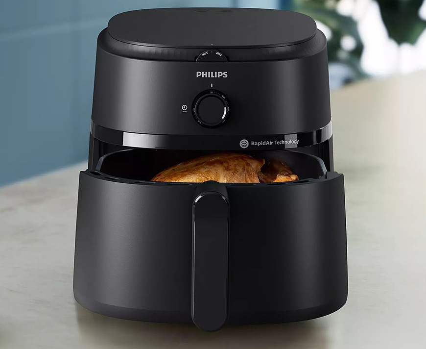 Fritéza horkovzdušná Philips Airfryer 6,2 l, NA130/00 černá Fritéza horkovzdušná Philips NA130/00 Series 1000