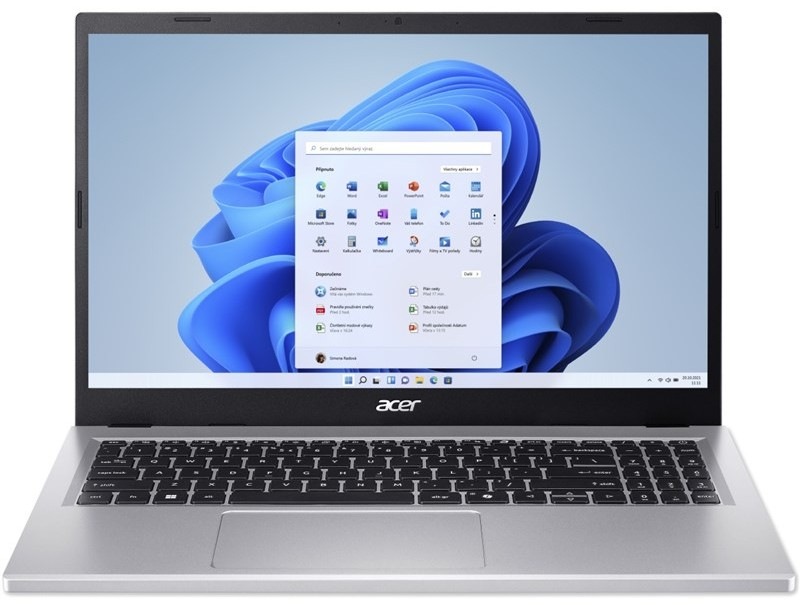 Notebook Acer Extensa 15 (EX215-57-54F9) stříbrný