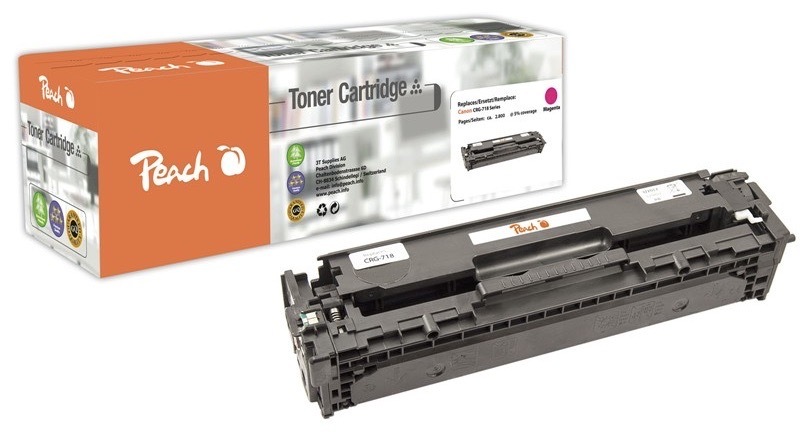 Toner Peach pro tiskárny Canon, žlutá barva