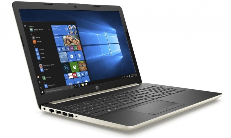 Notebook HP 15-db0040nc zlatý