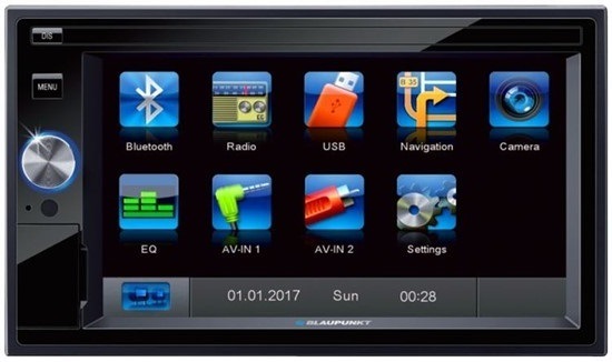 Autorádio Blaupunkt SantaCruz 370 černé