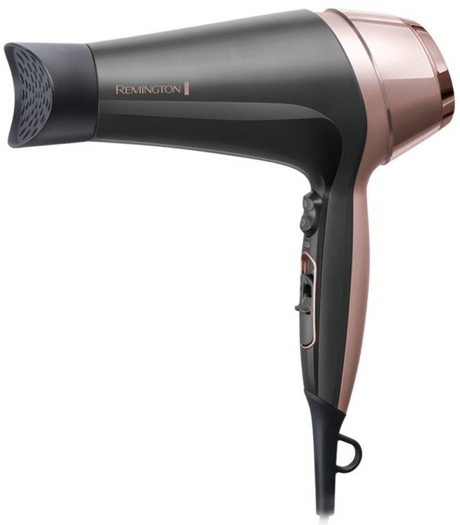 Fén Remington D5706  Curl&Straight Confidence černý/růžový