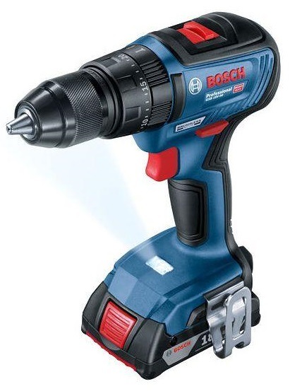 Aku vrtačka Bosch Professional GSB18V50+2x2.0+Lcase 0.601.9H5.100 (s baterií)