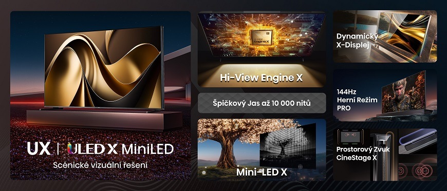 Televize Hisense 65UXKQ televizor Hisense 65UXKQ