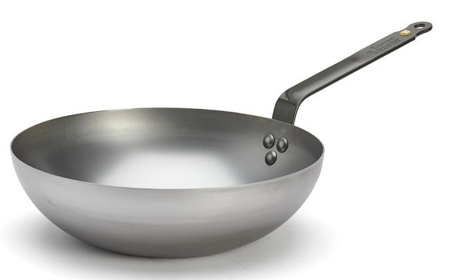 Pánev WOK de Buyer Mineral B 5617.28, 28 cm ocel
