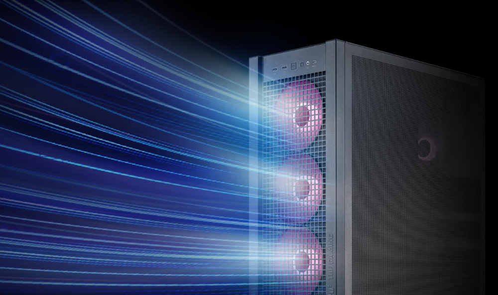Case Asus TUF Gaming GT302 černá