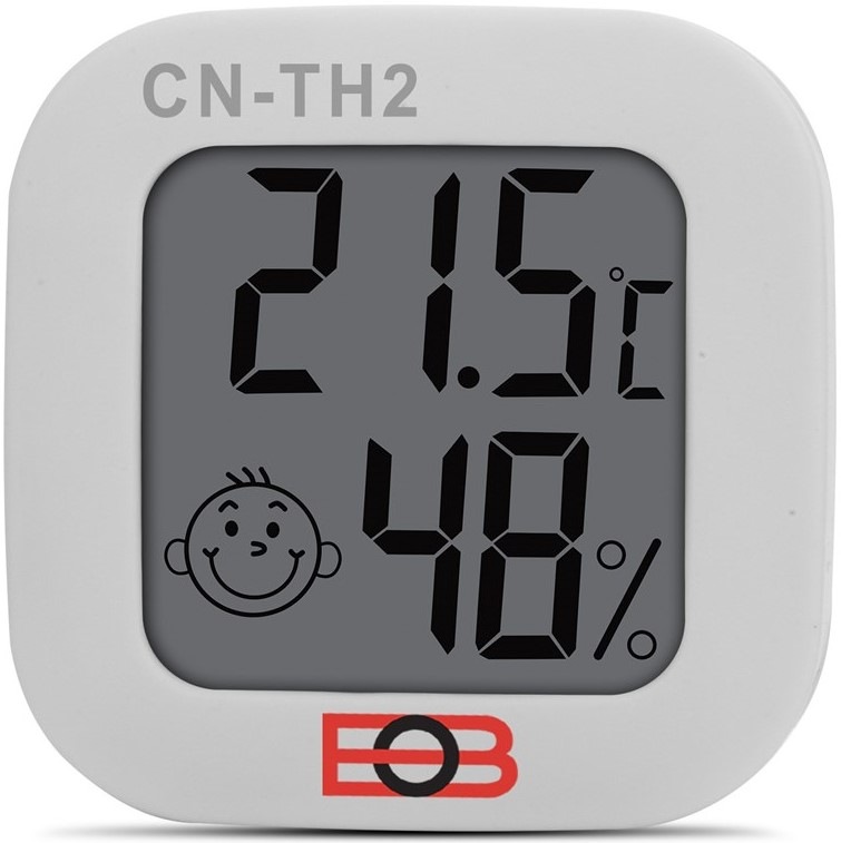 Senzor Elektrobock CN-TH2, teploty a vlhkosti - bílý