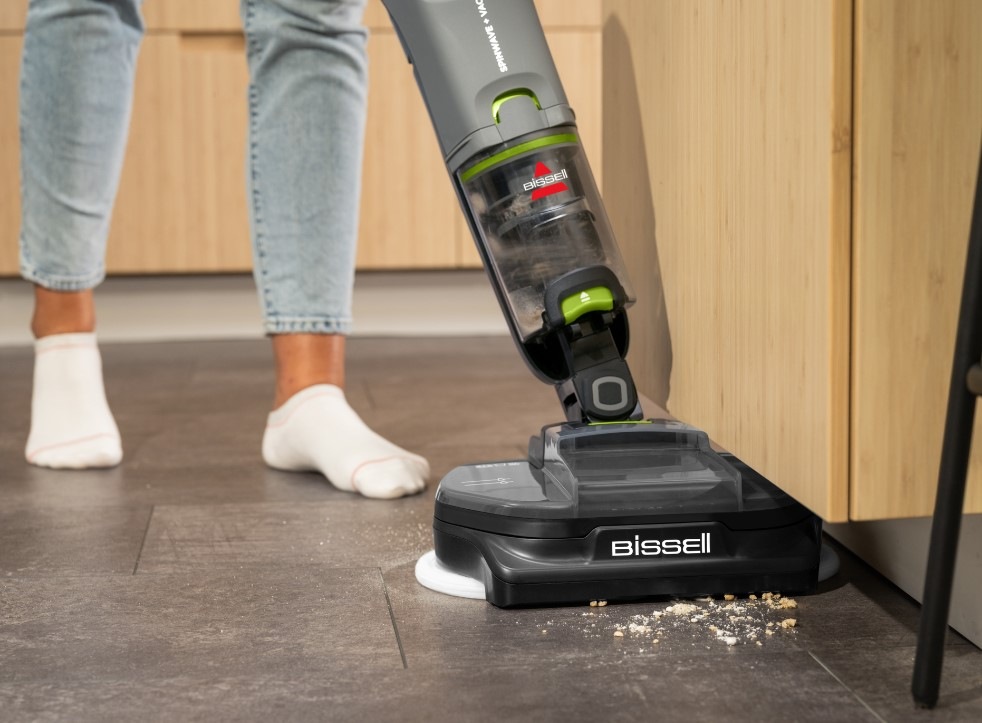 Tyčový vysavač Bissell 3898N SpinWave + Vac PET Pro šedý