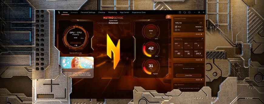 Notebook Acer Nitro V 17 AI (ANV17-41-R00J) černý Notebook Acer Nitro V 17 AI (ANV17-41-R00J) černý