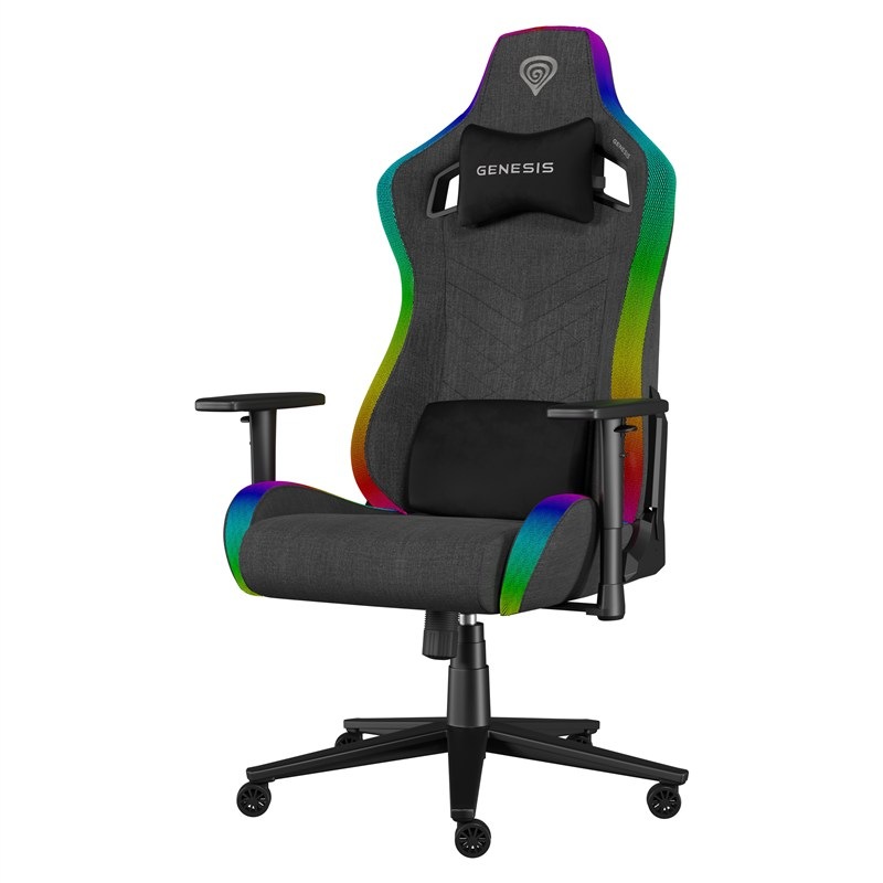 Herní židle Genesis TRIT 660 RGB - šedá