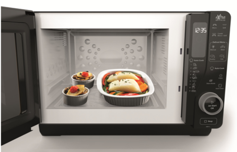 Mikrovlnná trouba Whirlpool MWF 421 BL černá