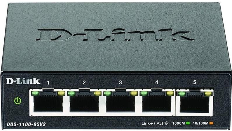 Switch D-Link DGS-1100-05 V2 Easy Smart