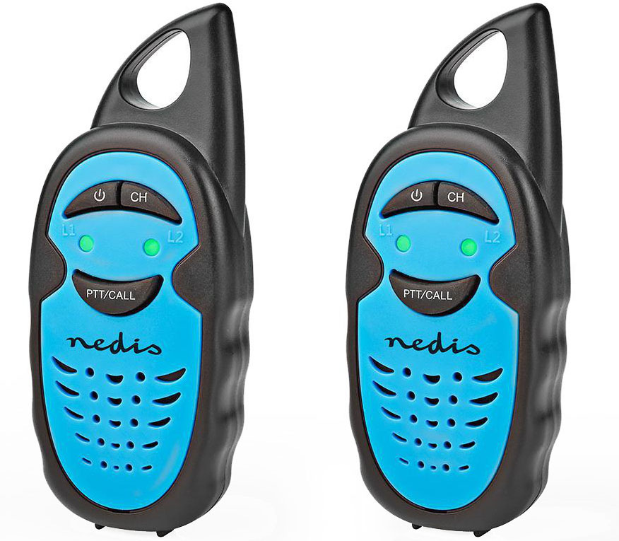Vysílačky Nedis WLTK0300BU černá/modrá Nedis WLTK0300BU