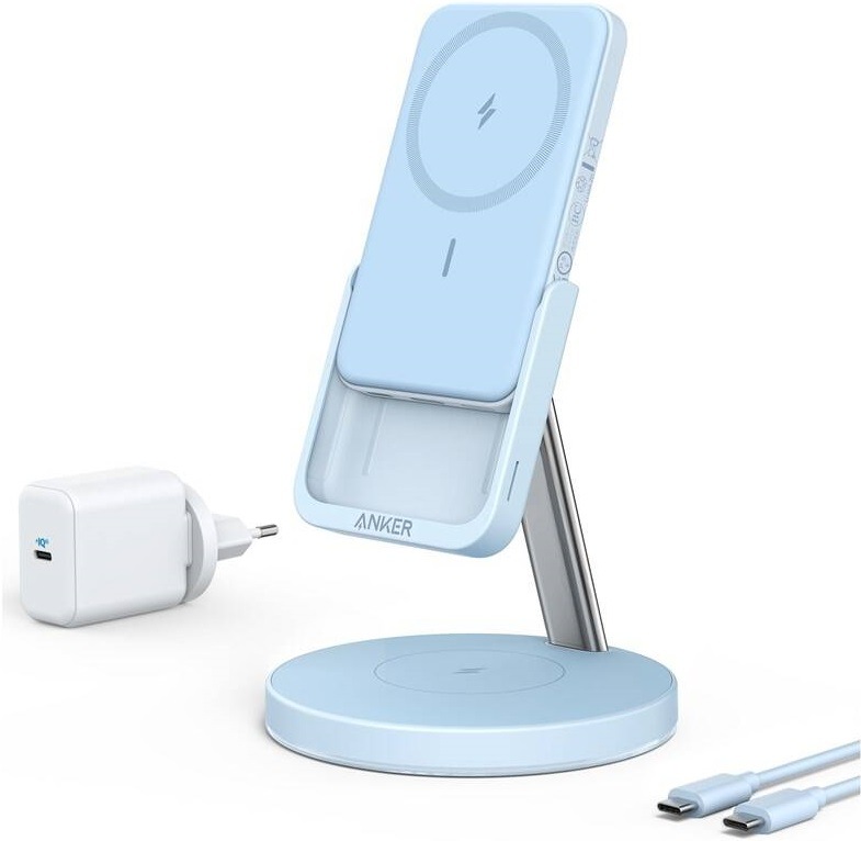 Anker PowerWave Mag-Go 2-in-1 Stand 5K