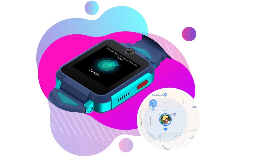 Chytré hodinky TCL MOVETIME Family Watch 42 růžové Chytré hodinky TCL MOVETIME Family Watch 42 růžové