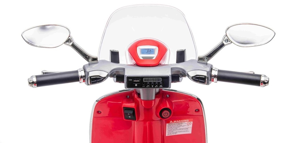 Elektrická motorka Beneo Vespa 946 červená Elektrická motorka Beneo Vespa 946 červená