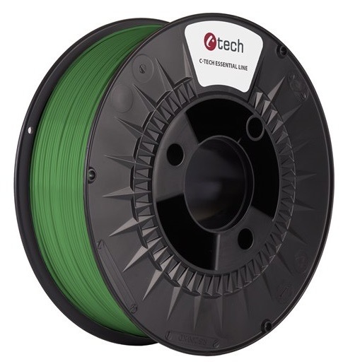 Tisková struna C-Tech o průměru 1,75 mm, zelená barva